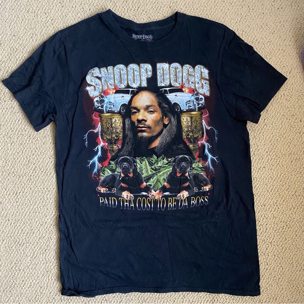 Snoop Dogg Black T-Shirt